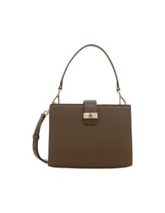 Mini satchel marron Tommy Hilfiger femme