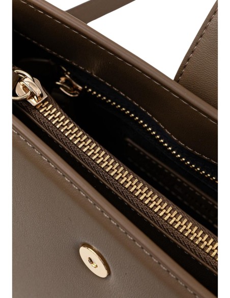 Mini satchel marron Tommy Hilfiger femme