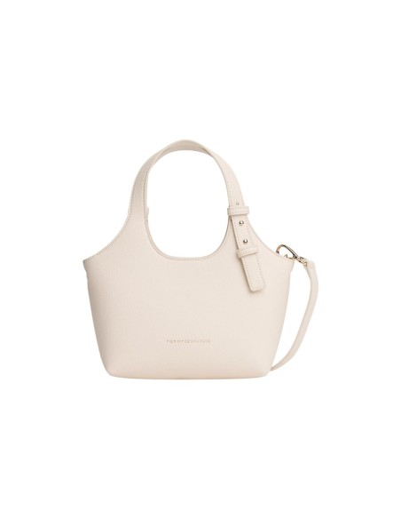 Mini tote beige Tommy Hilfiger femme