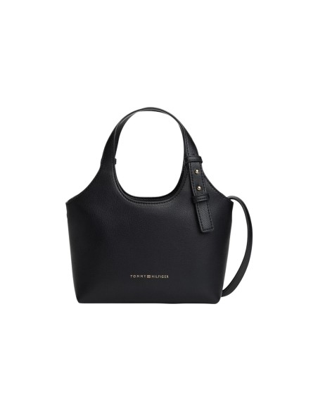 Mini tote noir Tommy Hilfiger femme