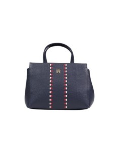 Mini satchel bleu Tommy Hilfiger femme