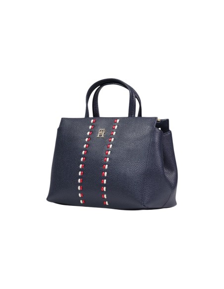 Mini satchel bleu Tommy Hilfiger femme