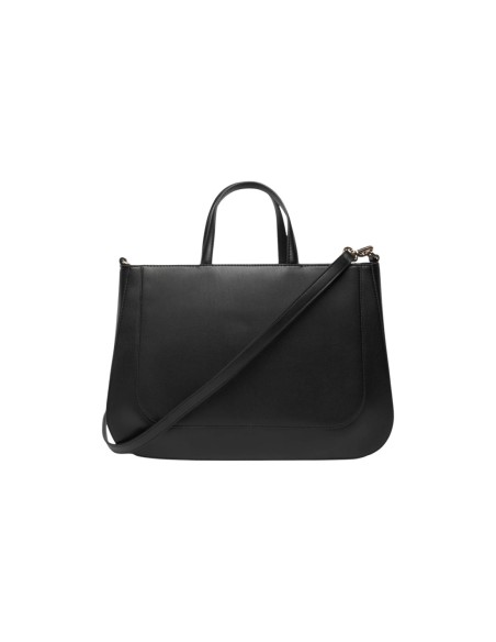 Sac satchel noir Tommy Hilfiger femme