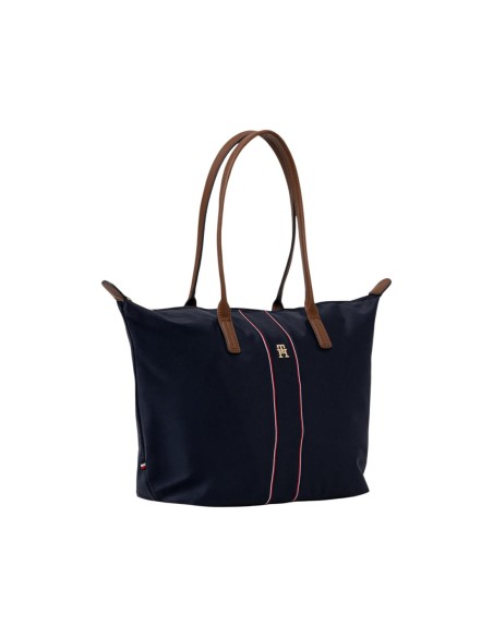 Sac tote bleu Tommy Hilfiger femme