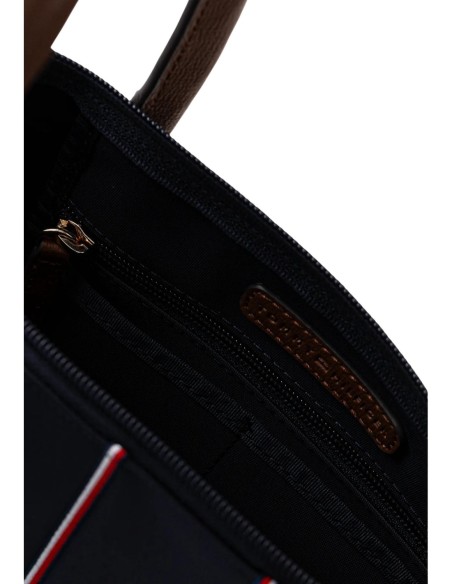 Sac tote bleu Tommy Hilfiger femme