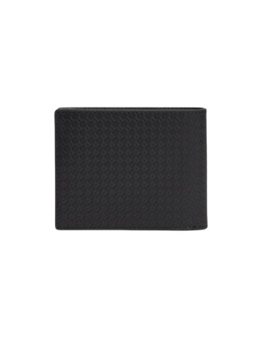 Portefeuille cuir noir Tommy Hilfiger homme