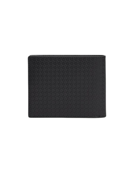 Portefeuille cuir noir Tommy Hilfiger homme