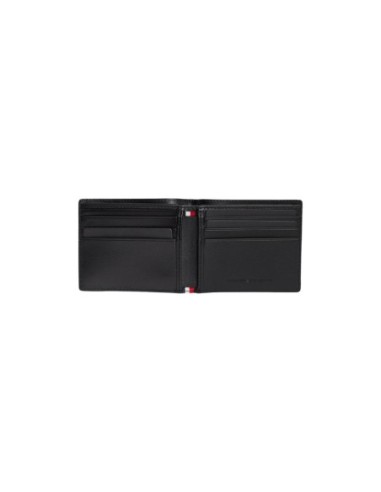 Portefeuille cuir noir Tommy Hilfiger homme