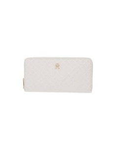 Portefeuille blanc Tommy Hilfiger femme