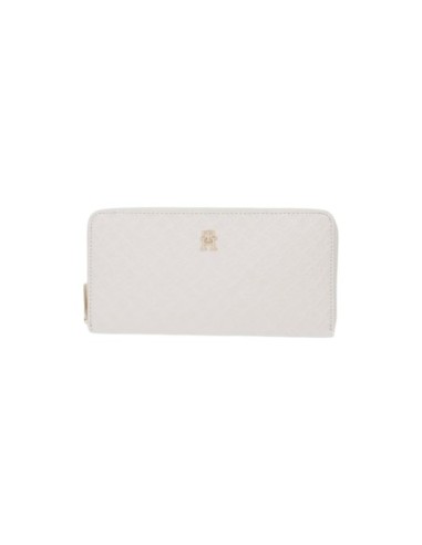 Portefeuille blanc Tommy Hilfiger femme