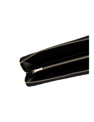Portefeuille noir Tommy Hilfiger femme