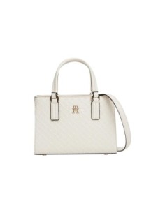 Mini tote blanc Tommy Hilfiger femme