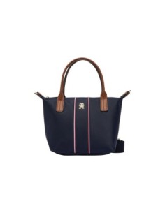 Sac mini tote bleu Tommy Hilfiger femme