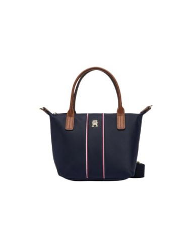 Sac mini tote bleu Tommy Hilfiger femme