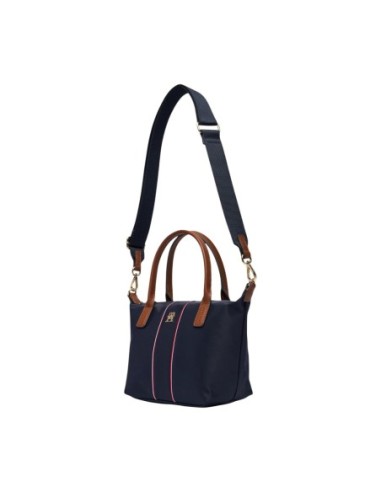 Sac mini tote bleu Tommy Hilfiger femme