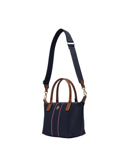 Sac mini tote bleu Tommy Hilfiger femme