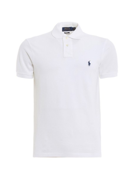 Polo Ralph Lauren homme blanc en coton