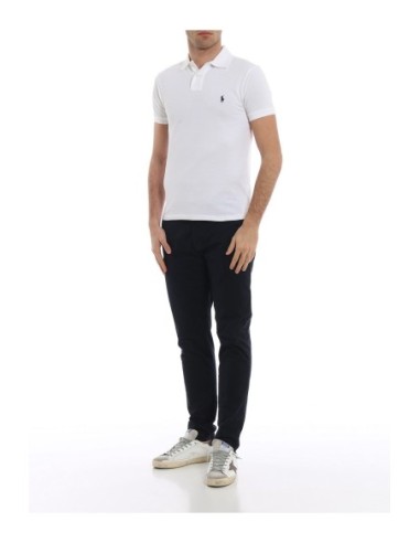 Polo Ralph Lauren homme blanc en coton
