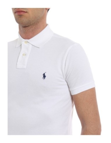 Polo Ralph Lauren homme blanc en coton