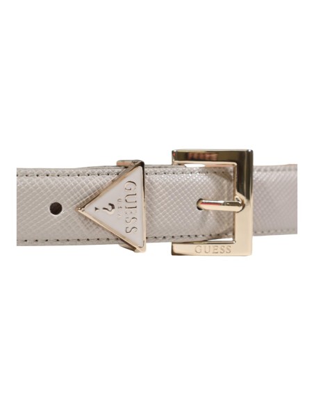 Guess ceinture femme beige avec boucle – Élégante