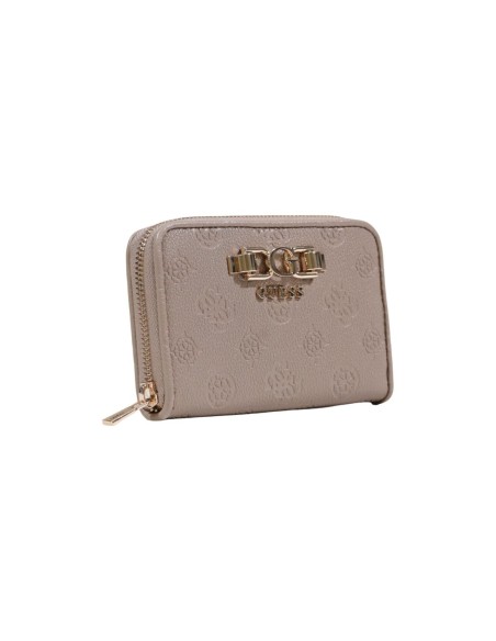 Guess portefeuille femme beige zippé – Élégant