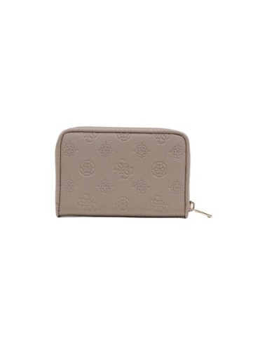 Guess portefeuille femme beige zippé – Élégant