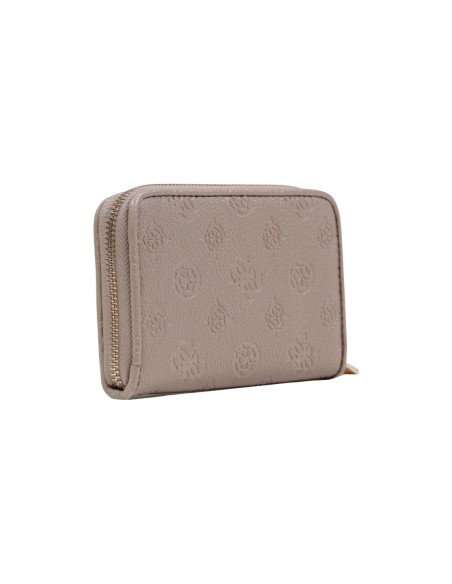 Guess portefeuille femme beige zippé – Élégant