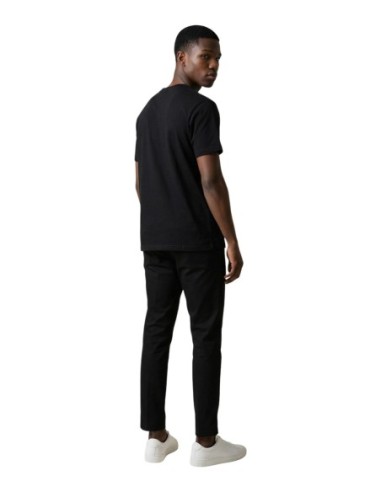 Guess t-shirt homme noir imprimé coton – Moderne
