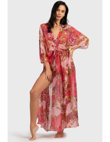 Guess robe femme rose imprimée – Féminine