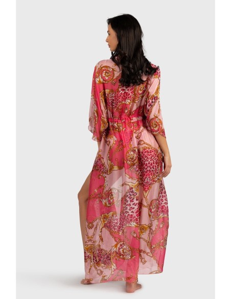 Guess robe femme rose imprimée – Féminine