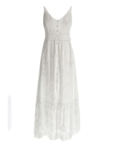 Guess robe femme blanche coton – Été
