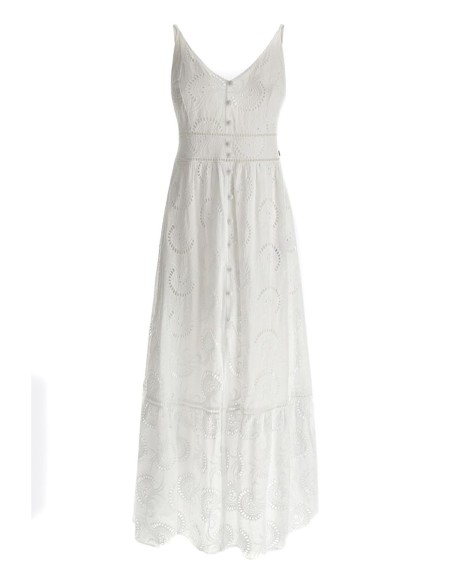 Guess robe femme blanche coton – Été