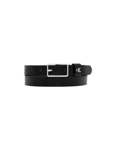 Calvin Klein ceinture femme cuir noir – Intemporelle
