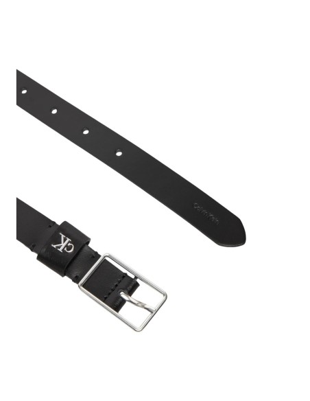 Calvin Klein ceinture femme cuir noir – Intemporelle