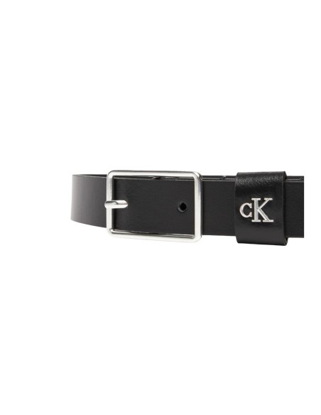 Calvin Klein ceinture femme cuir noir – Intemporelle
