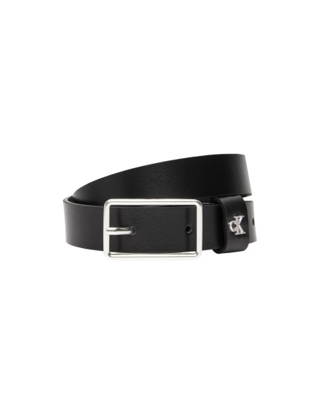 Calvin Klein ceinture femme cuir noir – Intemporelle