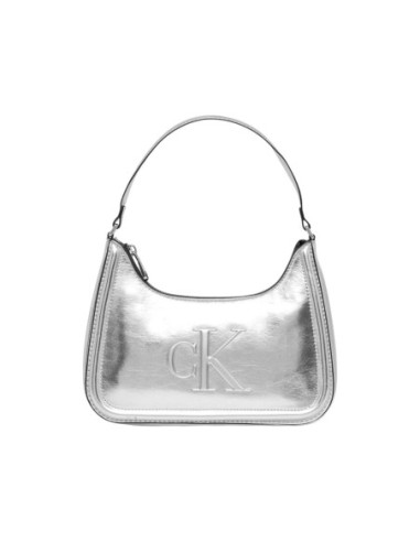 Calvin Klein sac femme argenté bandoulière – Moderne