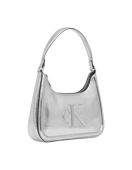 Calvin Klein sac femme argenté bandoulière – Moderne