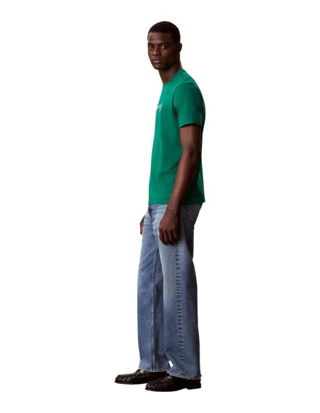 Calvin Klein t-shirt homme vert imprimé – Casual