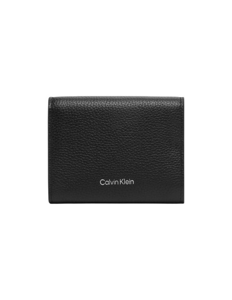 Calvin Klein portefeuille femme cuir noir – Élégant