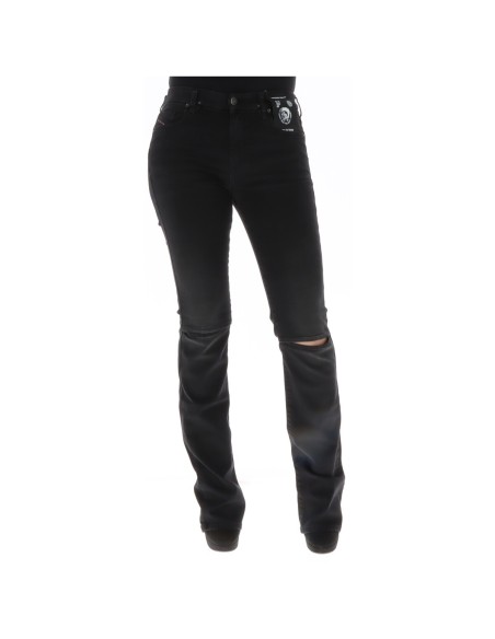Diesel jean femme noir effet usé – Iconique