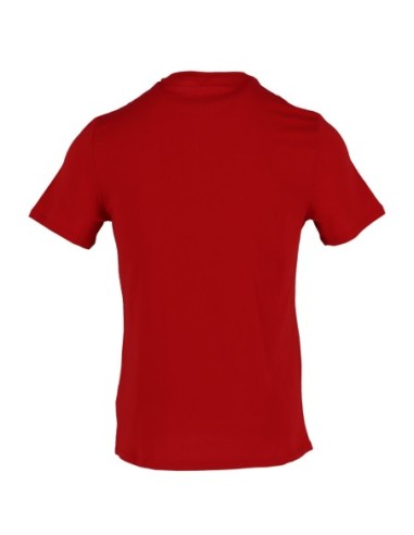 Guess t-shirt homme rouge coton – Été