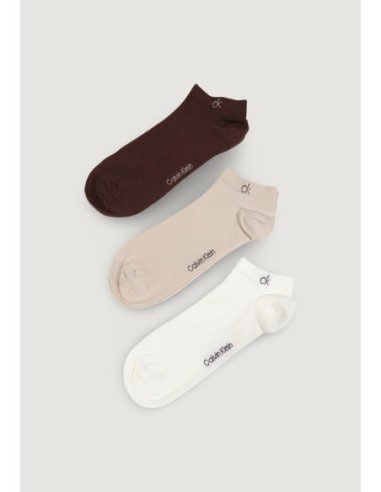 Chaussettes sneaker beiges CK – lot de 3 confort