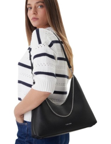 Calvin Klein sac à main femme noir grand format