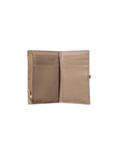 Calvin Klein portefeuille femme cuir beige – Élégant
