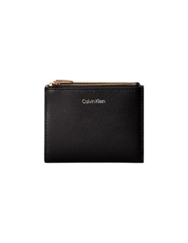 Calvin Klein portefeuille femme noir zippé – Compact