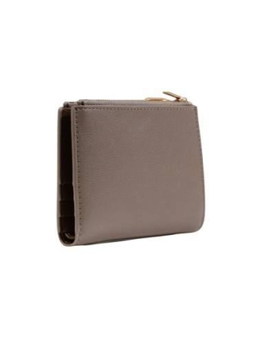 Calvin Klein portefeuille femme beige zippé – Compact