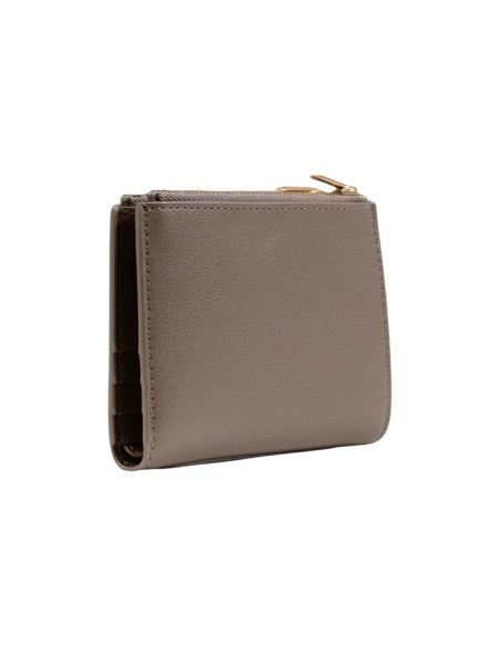 Calvin Klein portefeuille femme beige zippé – Compact
