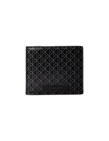 Calvin Klein portefeuille femme noir imprimé – Moderne