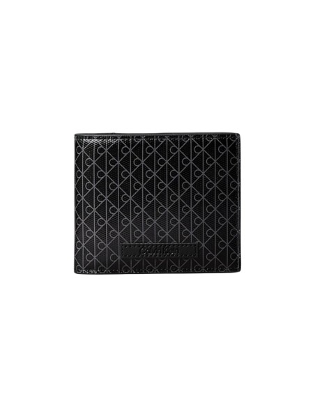Calvin Klein portefeuille femme noir imprimé – Moderne